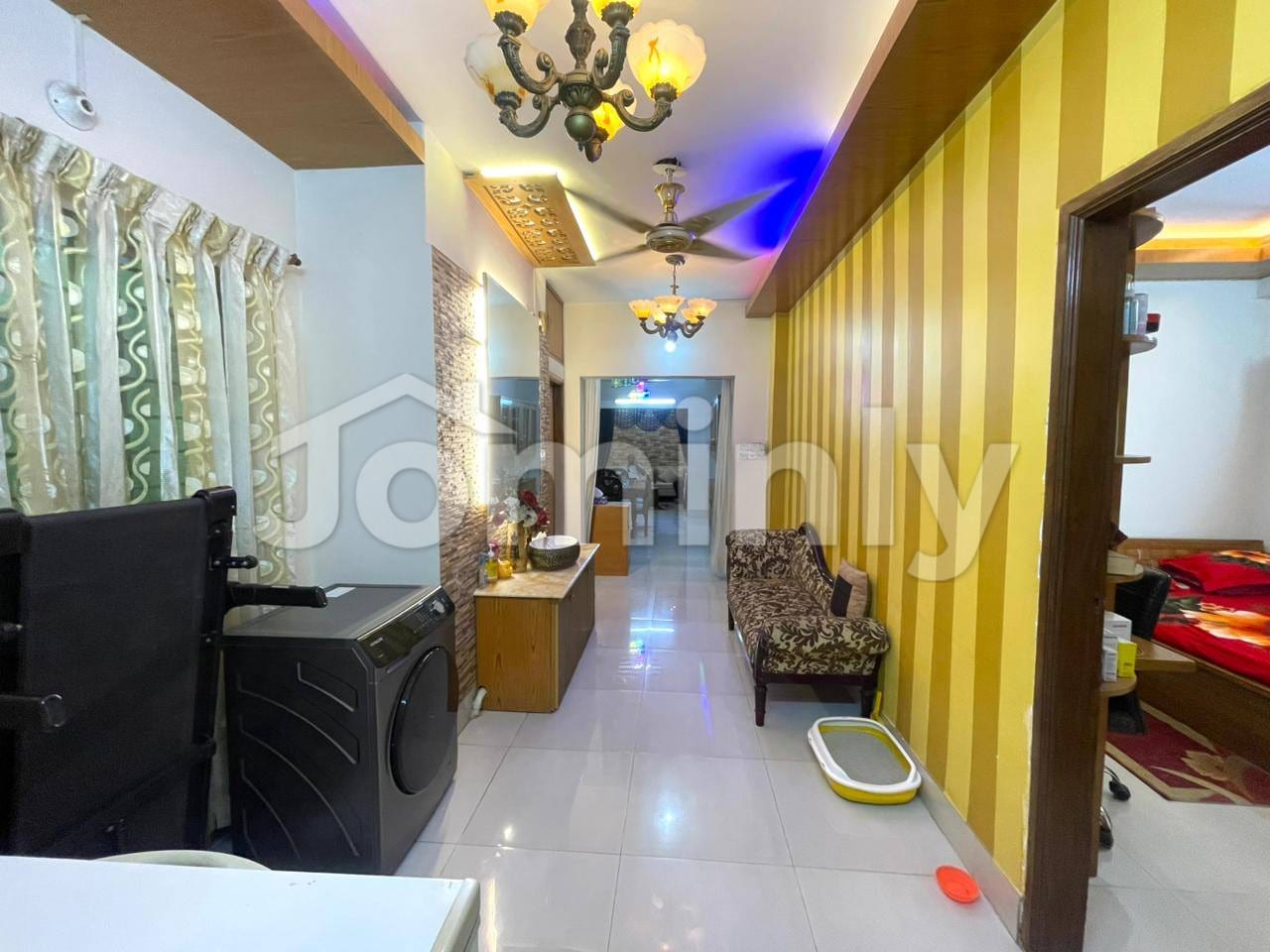 South-East Facing 1,500 sqft Fully Furnished Apartment for Sale in Mohammadpur — 3 Bed, Parking, Modern Interior - 3
