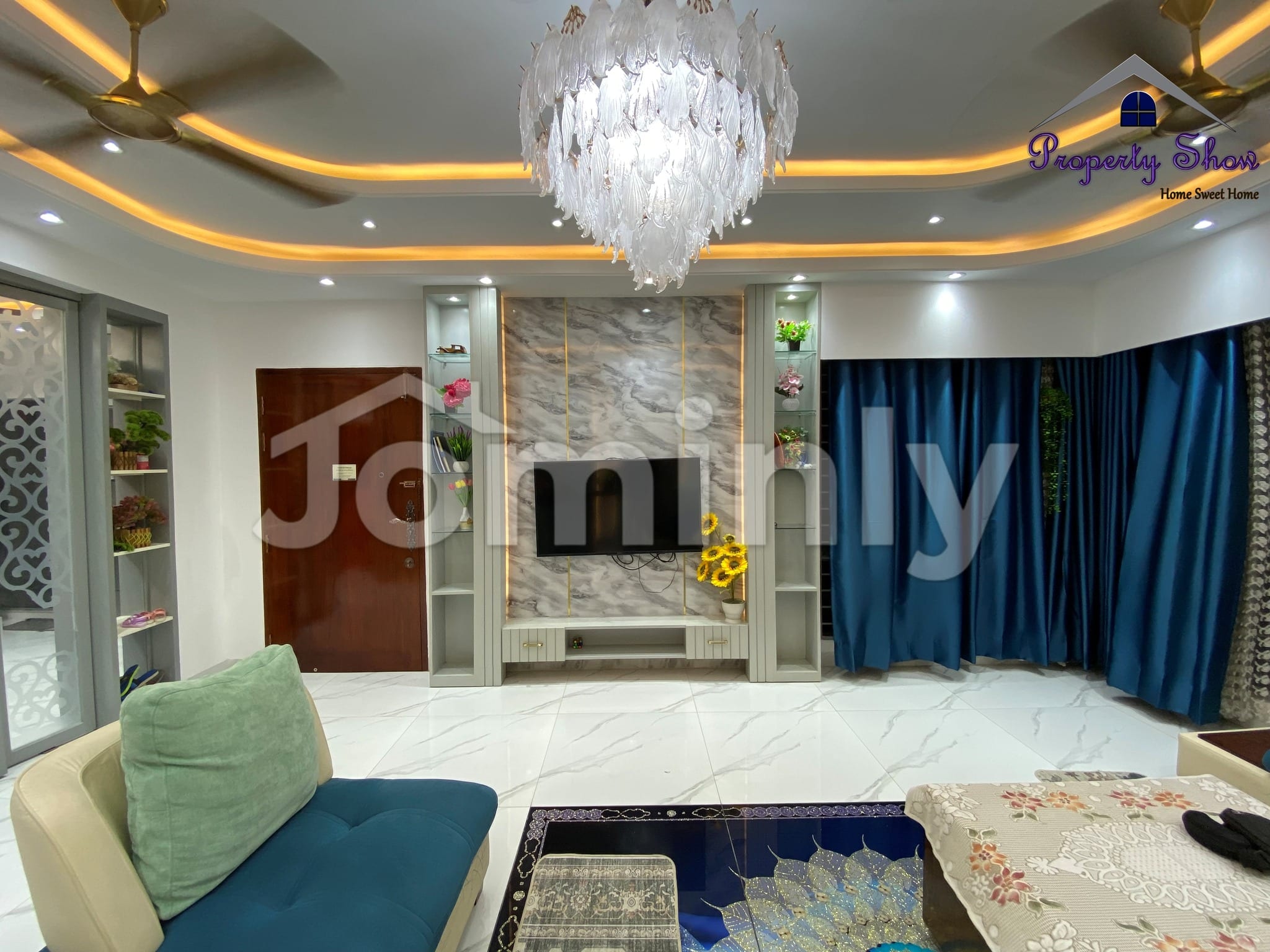 Luxury 3500 Sq Ft East-Facing 4 Bed Apartment for Sale in Bashundhara R/A | Premium Interior | Dual Parking | Property Show BD - 3