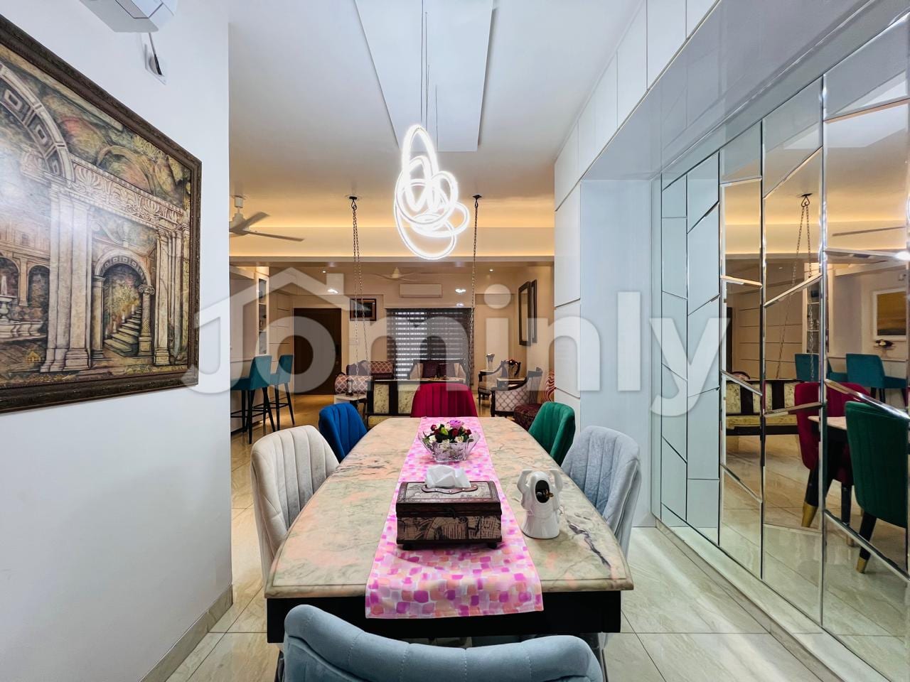 Luxurious Furnished Apartment for Sale in Bashundhara R/A, Block G | 1,850 Sqft | 3 Bed | Parking | Handover 2025