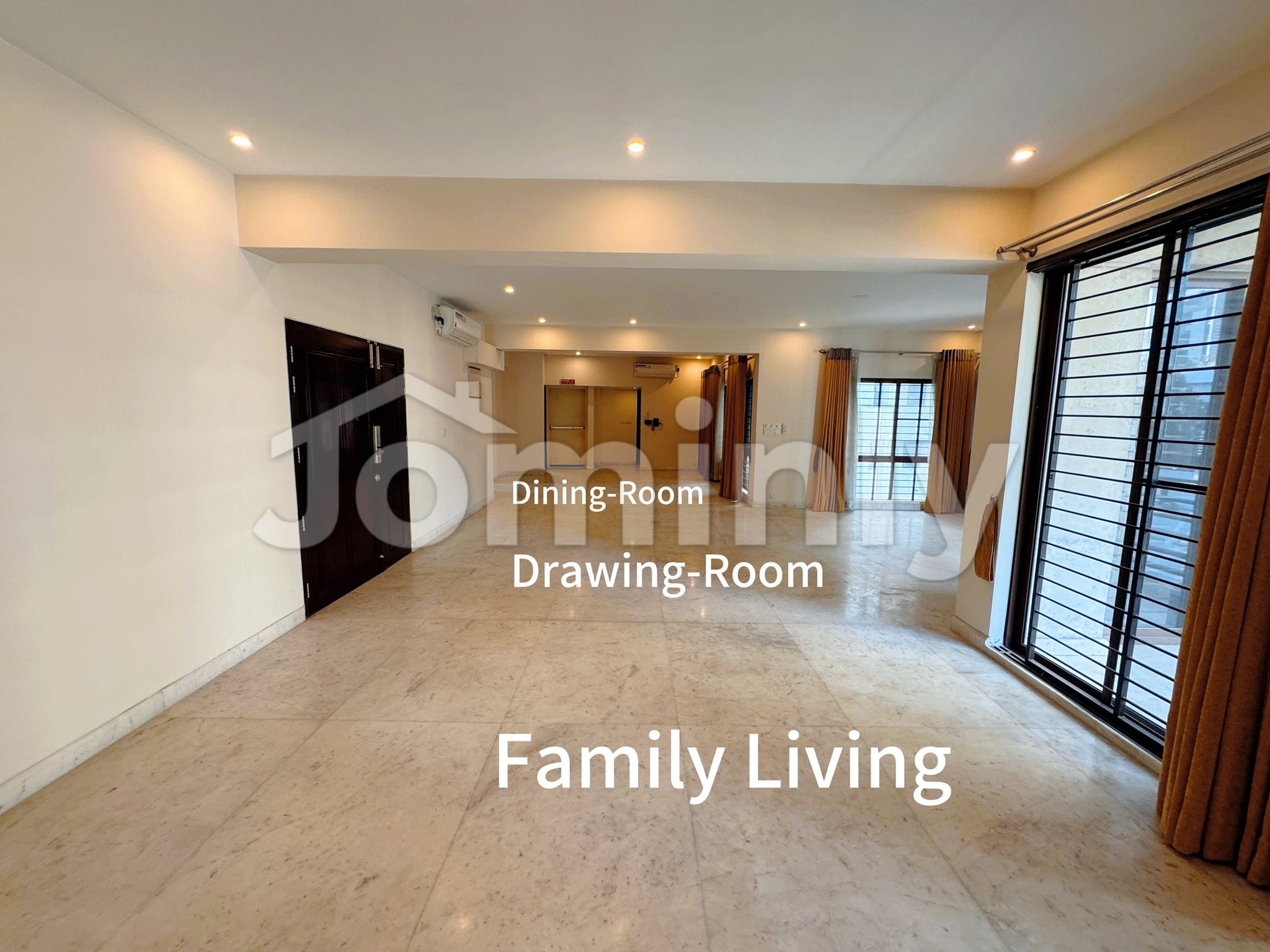 3,685 Sqft Luxury 4-Bed Apartment for Sale in Baridhara Diplomatic Zone | 2 Parking | Swimming Pool - 2