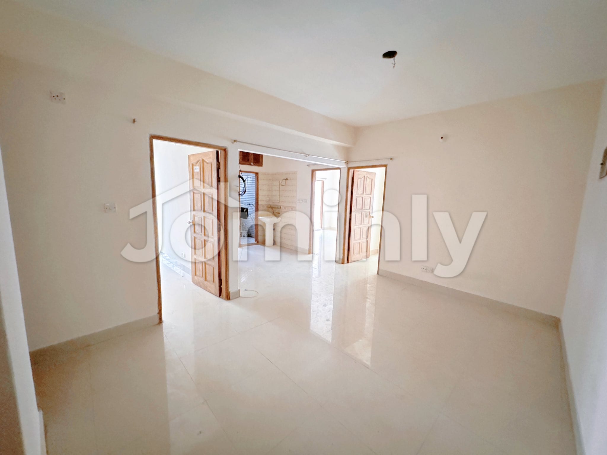 1,250 Sqft 3-Bed Apartment for Sale in Kathal Bagan, East Dhanmondi | East Facing | 1 Parking | 2021 Handover