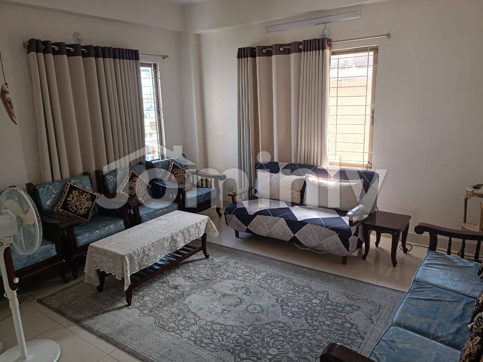 2,106 Sq Ft 3-Bed Single-Unit Apartment for Sale in Bashundhara R/A (Road 6, Block D) | Lift 6th Floor | 1 Parking - 2