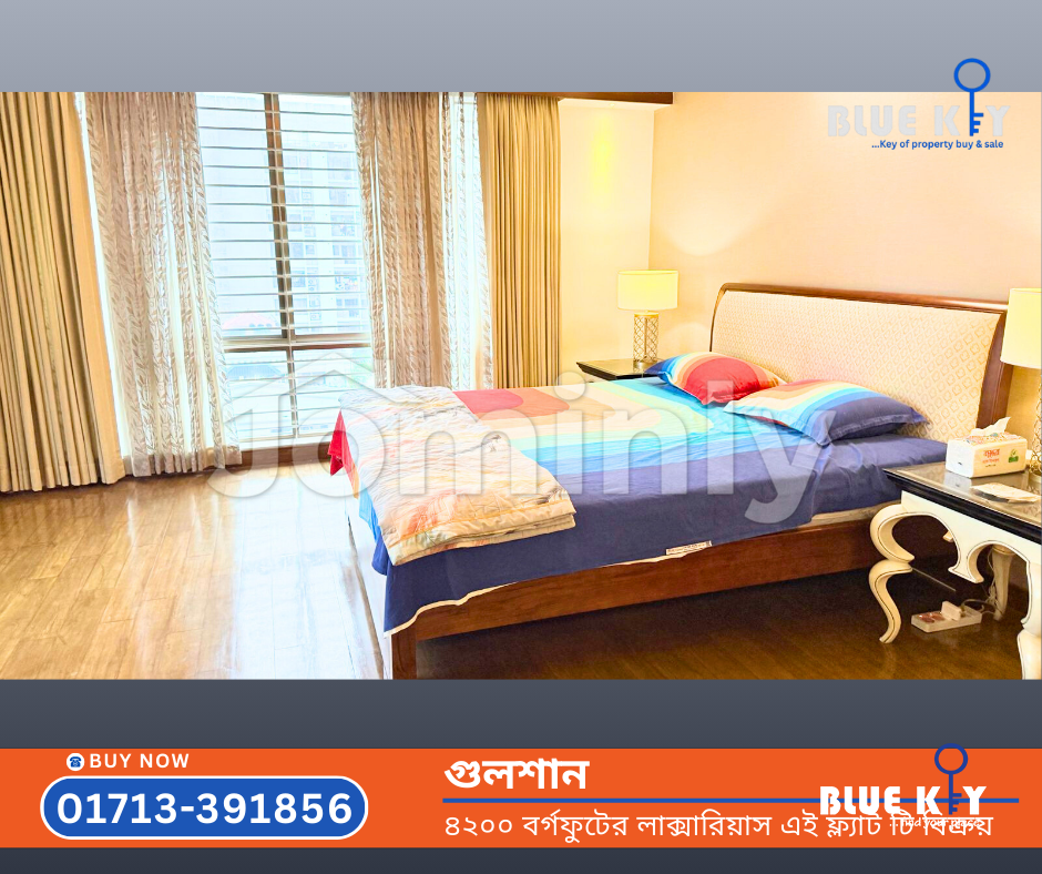 4 Bedroom 4,200 Sqft Luxury Apartment for Sale in Gulshan, Dhaka - 3