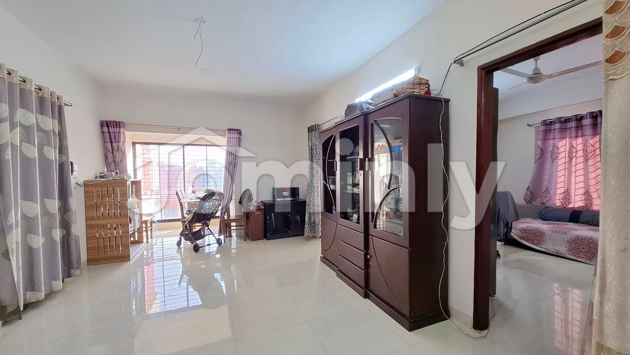 Ready 3 Bedroom Apartment for Sale in Banasree, Dhaka | Lift, Gas & Parking