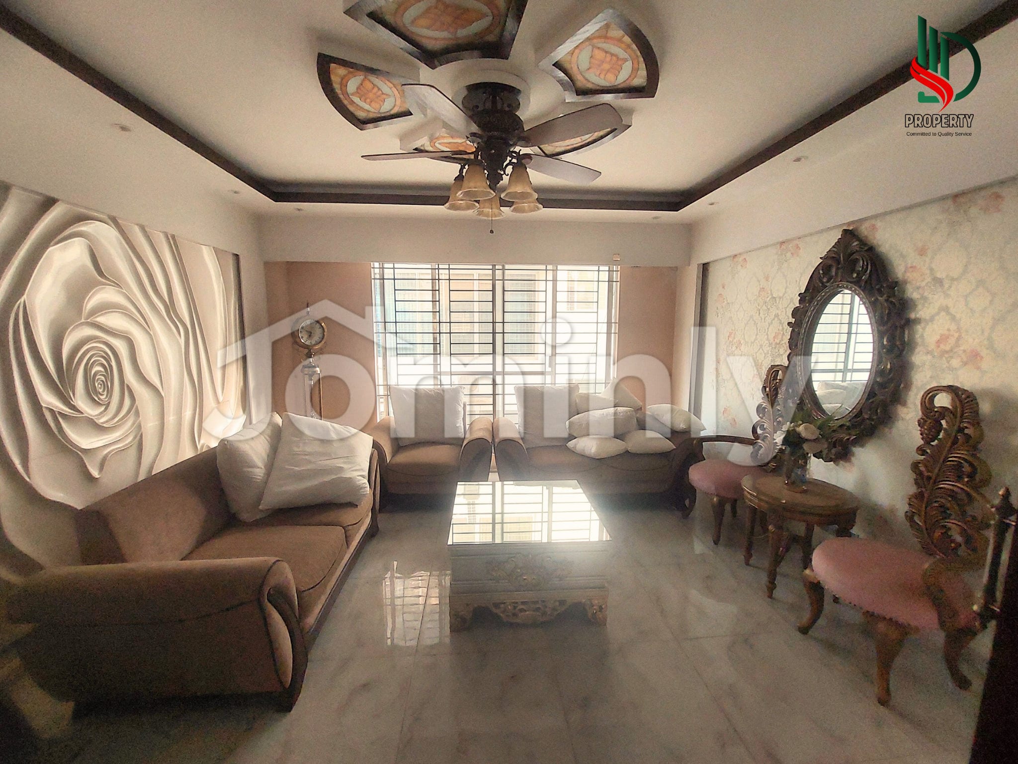 Non-Furnished 3 Bedroom Family Apartment for Rent in Bashundhara R/A Block D | 2350 Sqft - 2