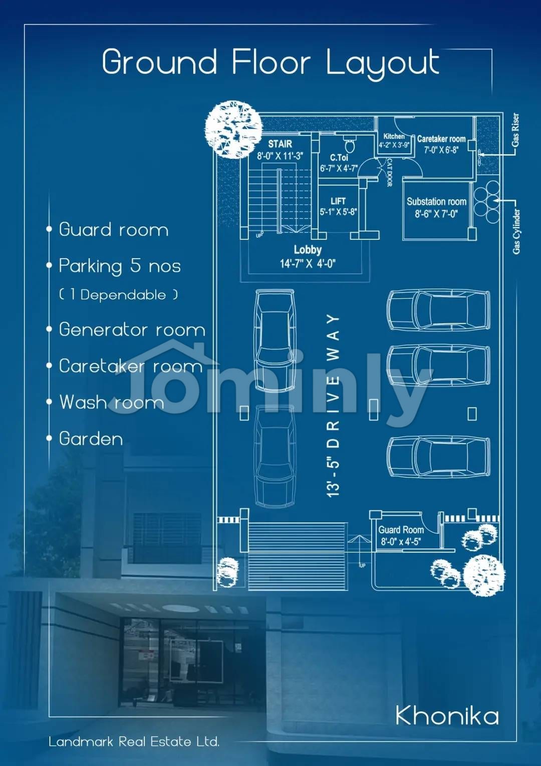 Ready Residential Building for Sale in Aftabnagar, Dhaka – Price 8 Crore - 5