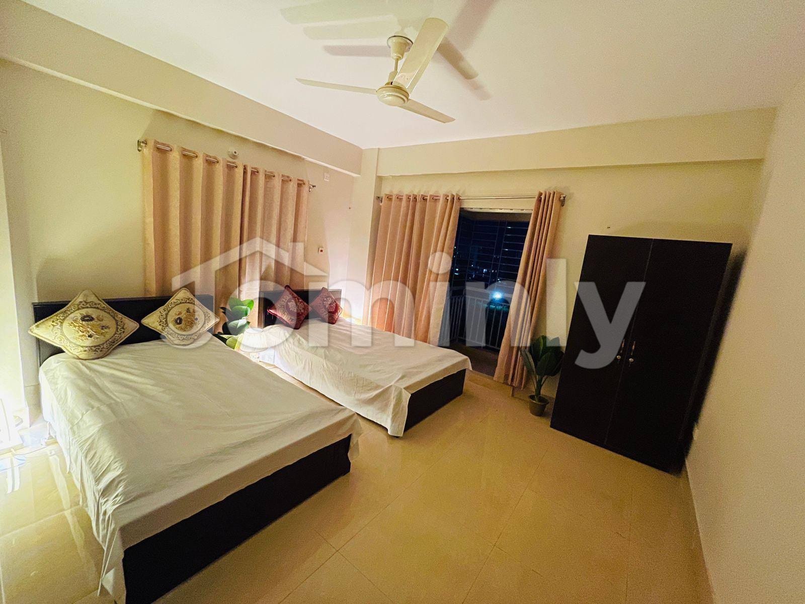 Premium Furnished Bachelor Service Apartment for Rent in Uttara Sector-15 | Near Metro Rail Station