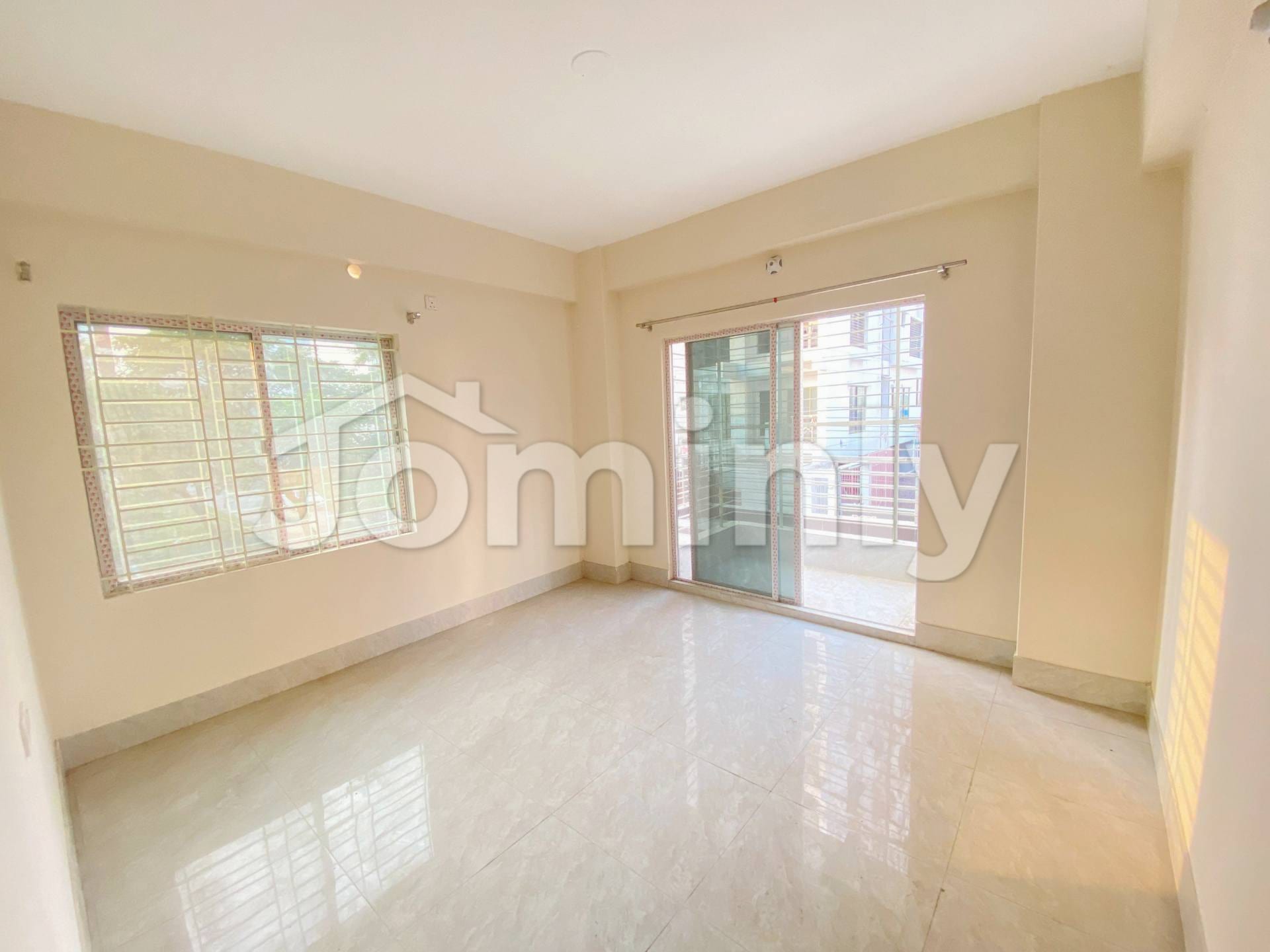 Affordable Brand New 1400 Sqft 3-Bedroom Apartment for Rent | Bashundhara R/A | 1st Floor (North Facing) - 2
