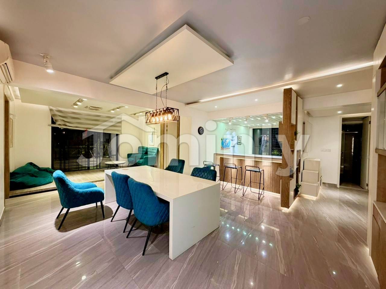 Brand-New 3500 Sqft Fully Furnished Single Unit Luxury Apartment for Rent | Gulshan-2 | All Modern Amenities - 2