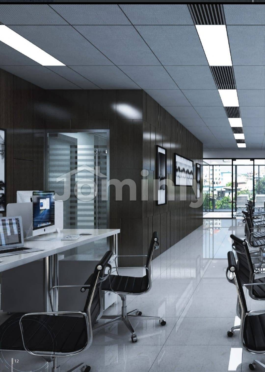 3,054 – 15,270 SFT Full Open Commercial Space for Rent in Banani | High-Rise Corporate Floor | 12th Floor & Above - 2