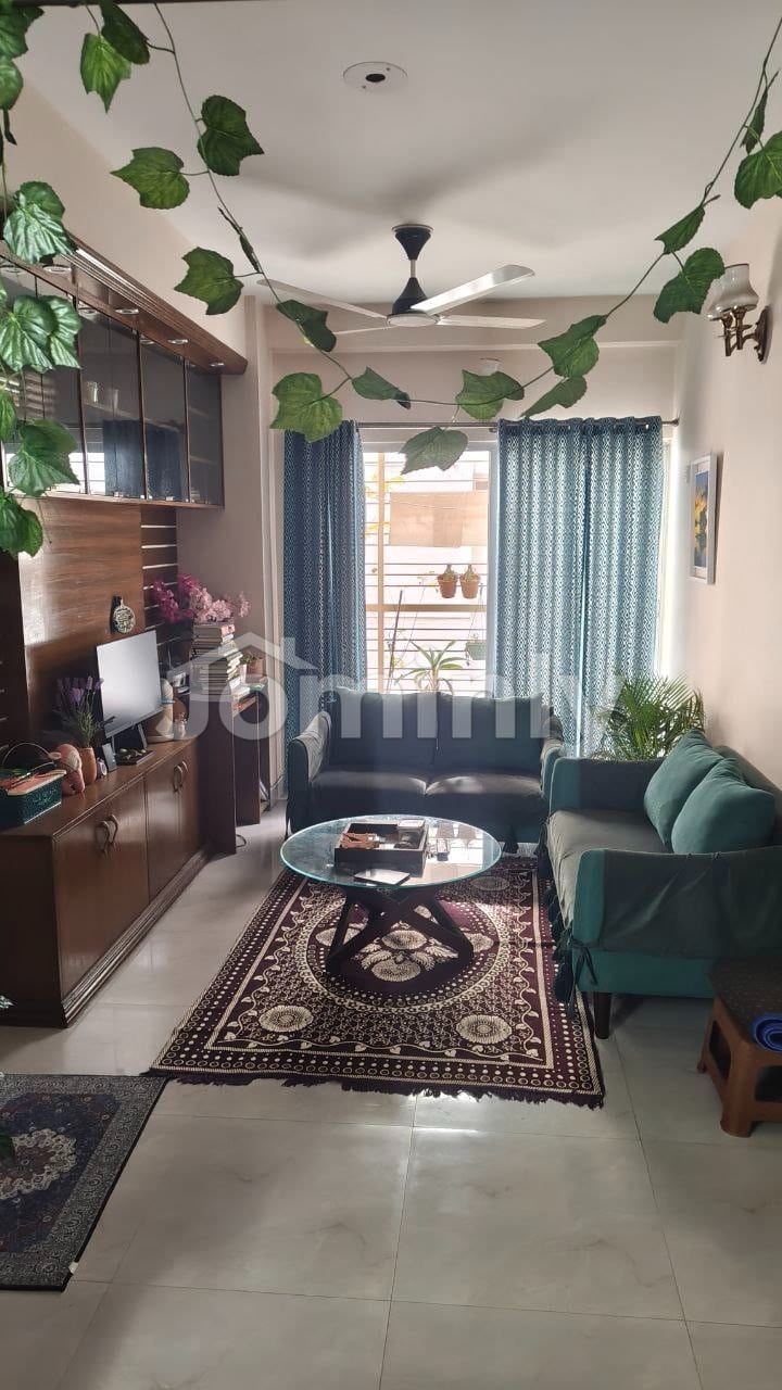 Attractive Semi-Furnished 1,100 SFT Apartment for Rent in Mirpur DOHS | 6th Floor | 4 Balconies