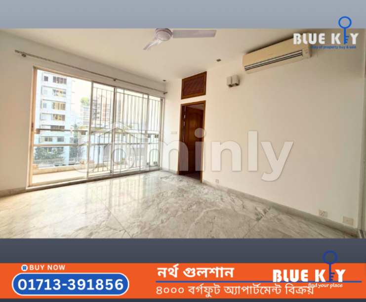 Spacious 4000 Sqft Luxury Apartment for Sale in North Gulshan | 4 Bedrooms & Parking - 5