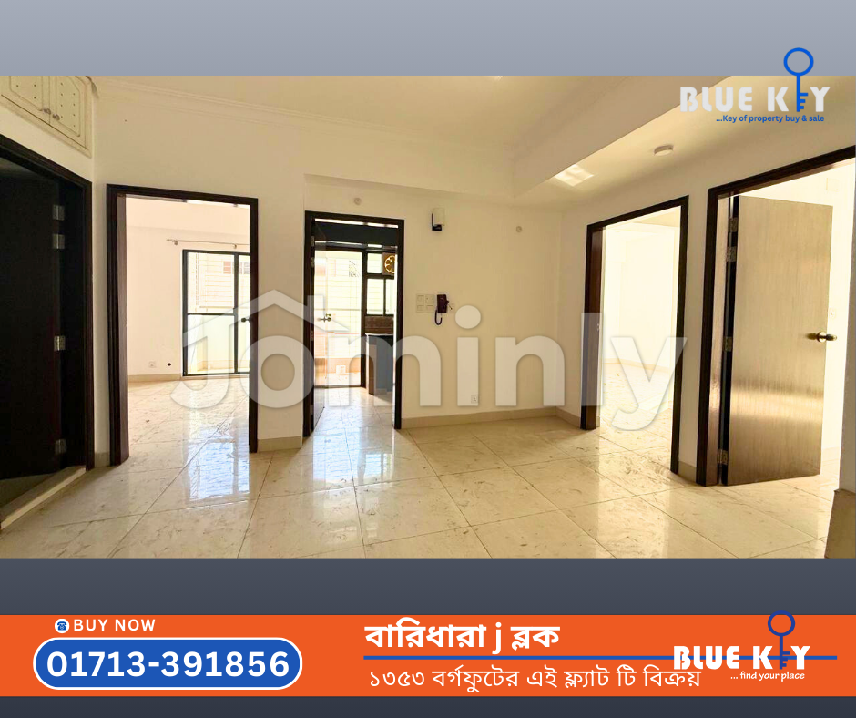 3-Bedroom Modern Apartment for Sale in Block J, Baridhara | Luxury Amenities Included