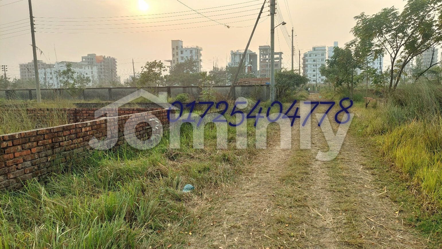 Prime 7.5 Katha South-Facing Residential Plot for Sale in Block M, Bashundhara R/A
