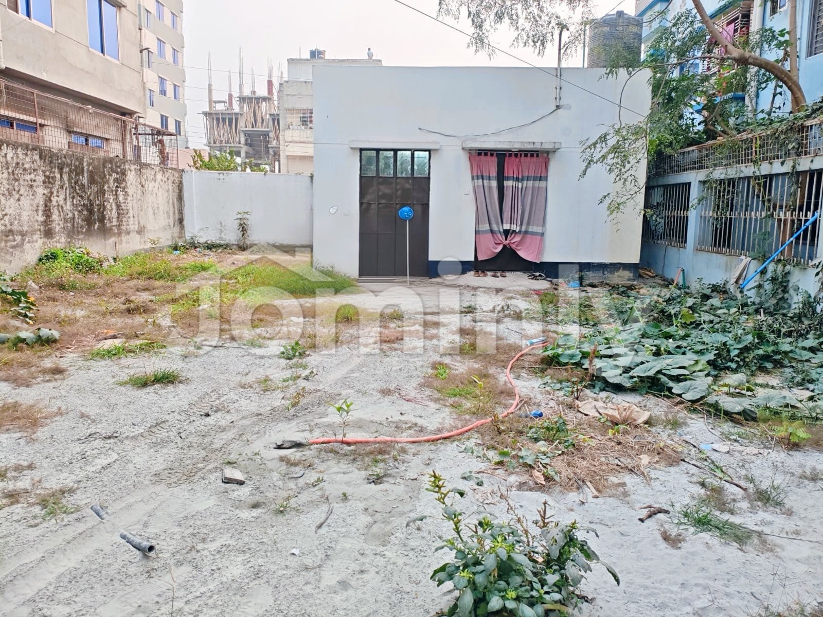 3 Katha North-Facing Residential Plot with Tin-Shed House for Sale in Sagufta Housing