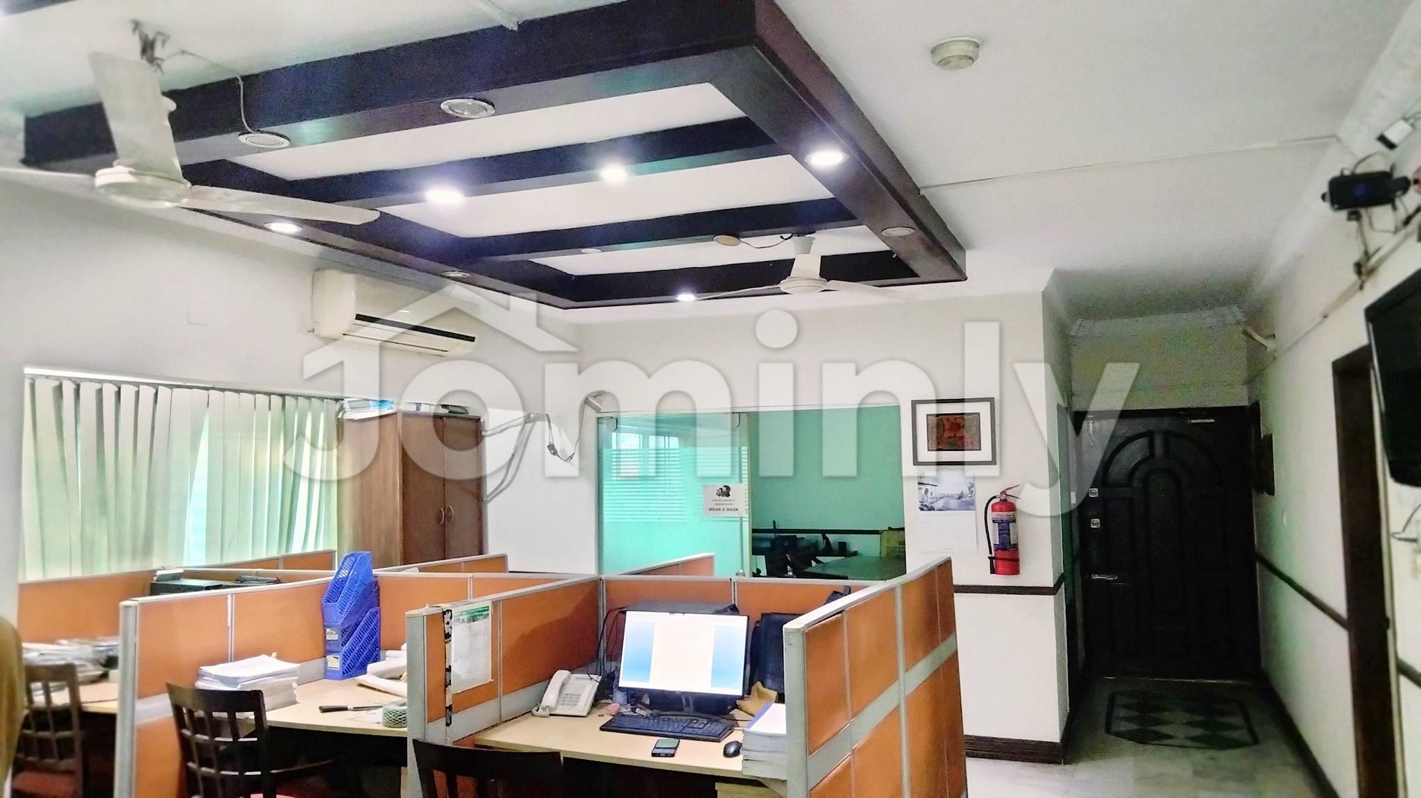 Spacious 2,500 Sft Semi-Commercial Office Space for Rent at Gulshan-1 Dhaka