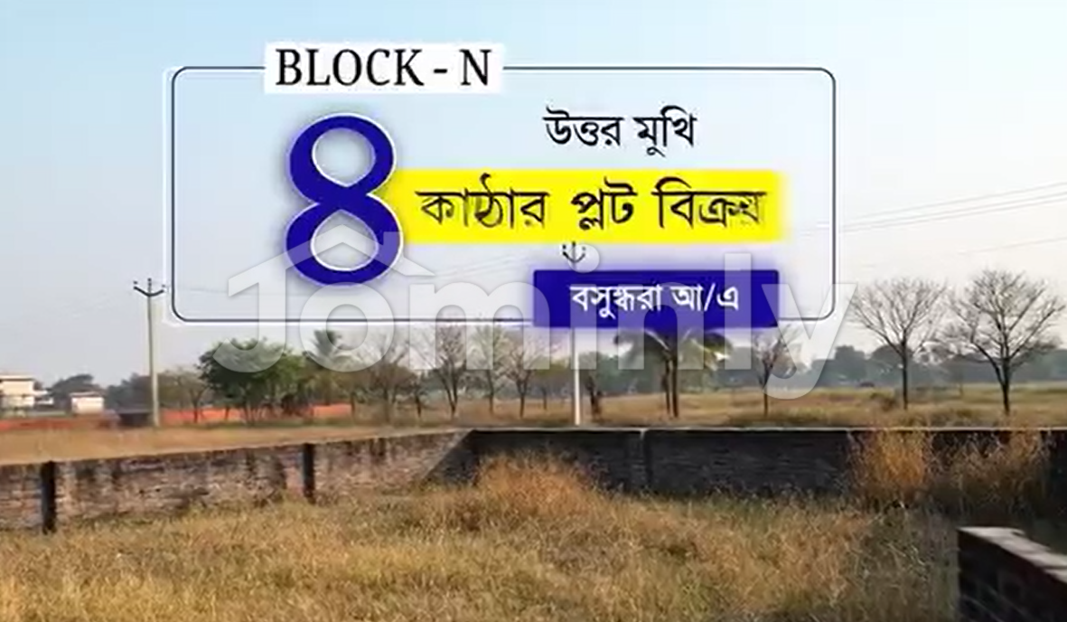 Prime 4 Katha South-Facing Residential Plot for Sale at Bashundhara R/A Block N