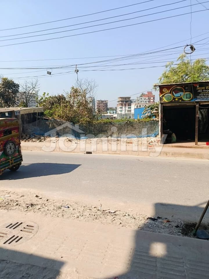 18 Katha Premium Corner Plot for Sale at Uttara Diabari near Fire Service