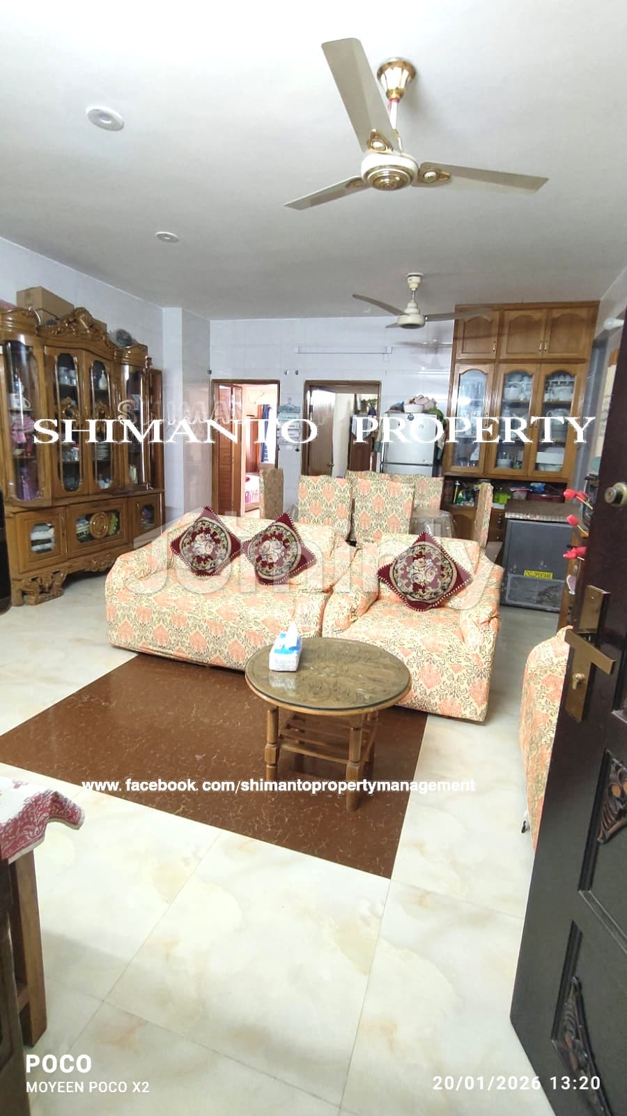 Spacious 1,500 Sft Apartment with Titas Gas for Sale at Mirpur Sector-2 (Near Masjid Market)