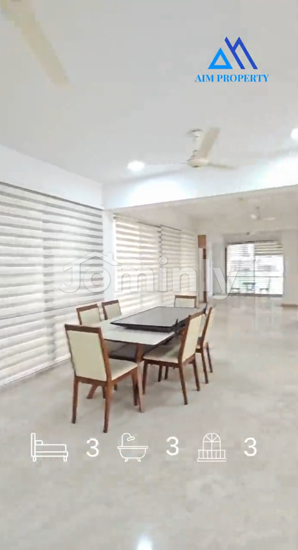 Exquisite 3250 Sft High-Floor Semi-Furnished Apartment for Rent in Gulshan - 3