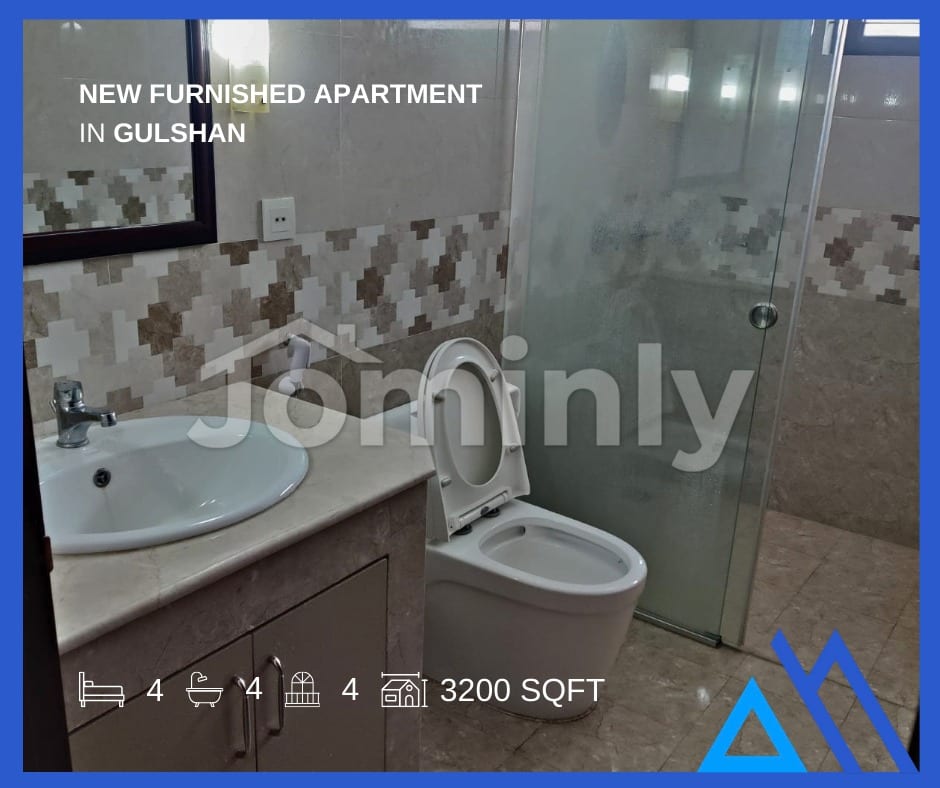 Premium 3200 Sqft Fully Furnished 4-Bedroom Apartment with Rooftop Pool in Gulshan - 2
