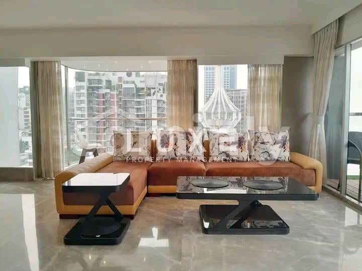 Massive 1,750 Sft Fully Furnished Studio Apartment for Rent at Gulshan-2 (With Gym & Pool)