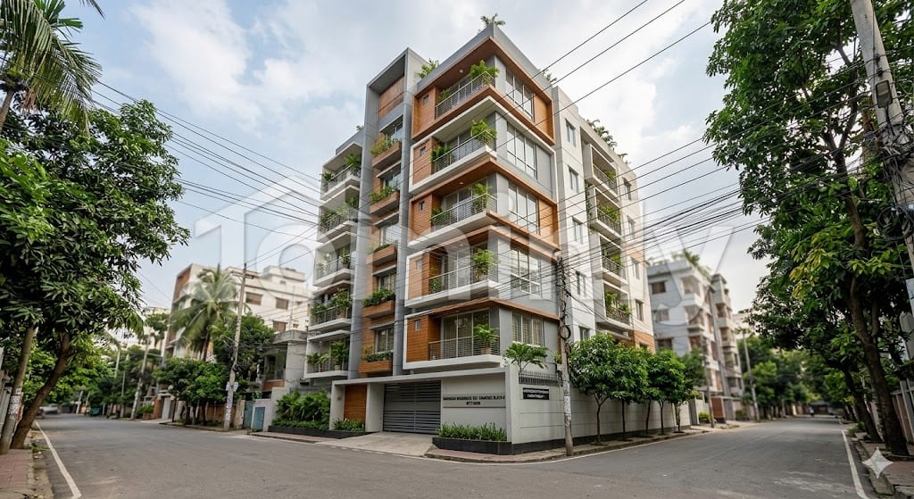 Luxurious 1,936 Sft North-Facing Single Unit Apartment for Sale at Banasree F-Block