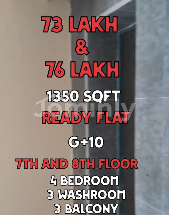 Spacious 1,350 Sft 4-Bedroom Ready Flat for Sale at Banasree M-Block (7th Floor)