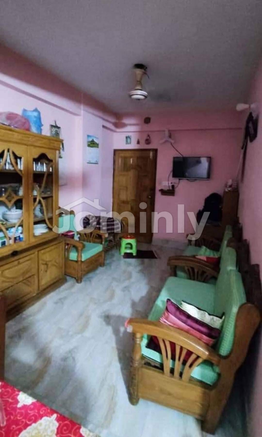 Well-Ventilated 1,050 Sft 3-Bedroom Apartment for Sale at South Goran, Khilgaon - 2