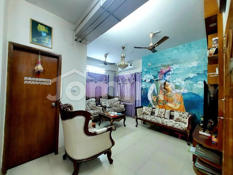 100% Ready 1,500 SQFT South-Facing Single Unit Apartment @ Block F, Bashundhara R/A - 3