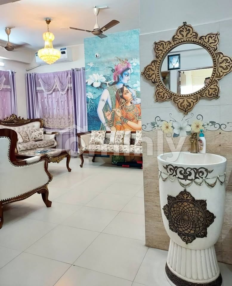 100% Ready 1,500 SQFT South-Facing Single Unit Apartment @ Block F, Bashundhara R/A - 4