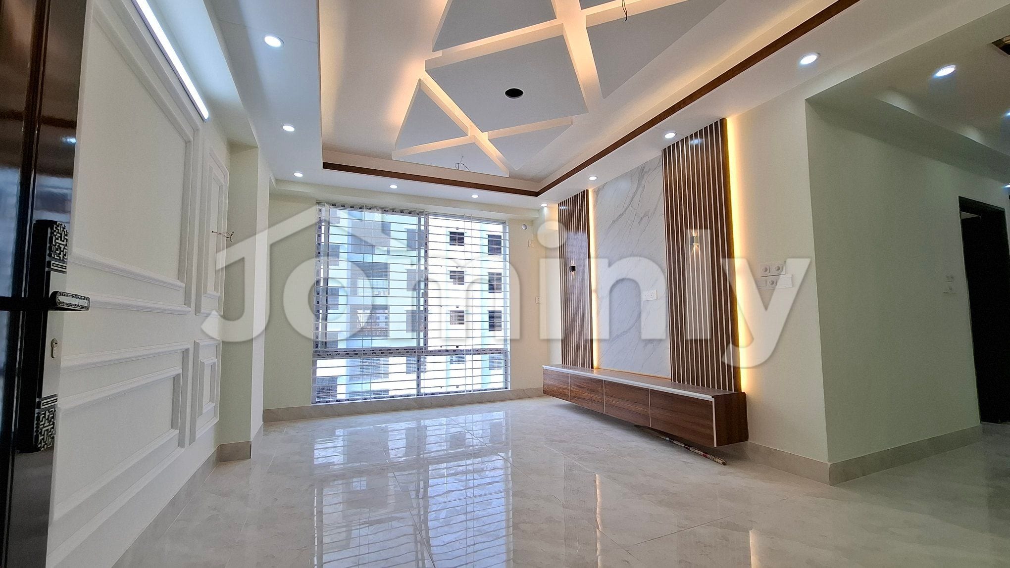 Brand New 1,530 SQFT Apartment with Shared Land Registration @ Meradia Baganbari, Banasree - 2