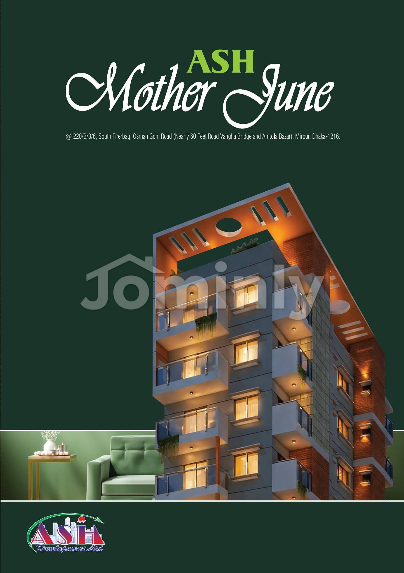 Front-Side 938 SQFT 2BHK Smart Apartment @ Mirpur 60 Feet Corridor - 4