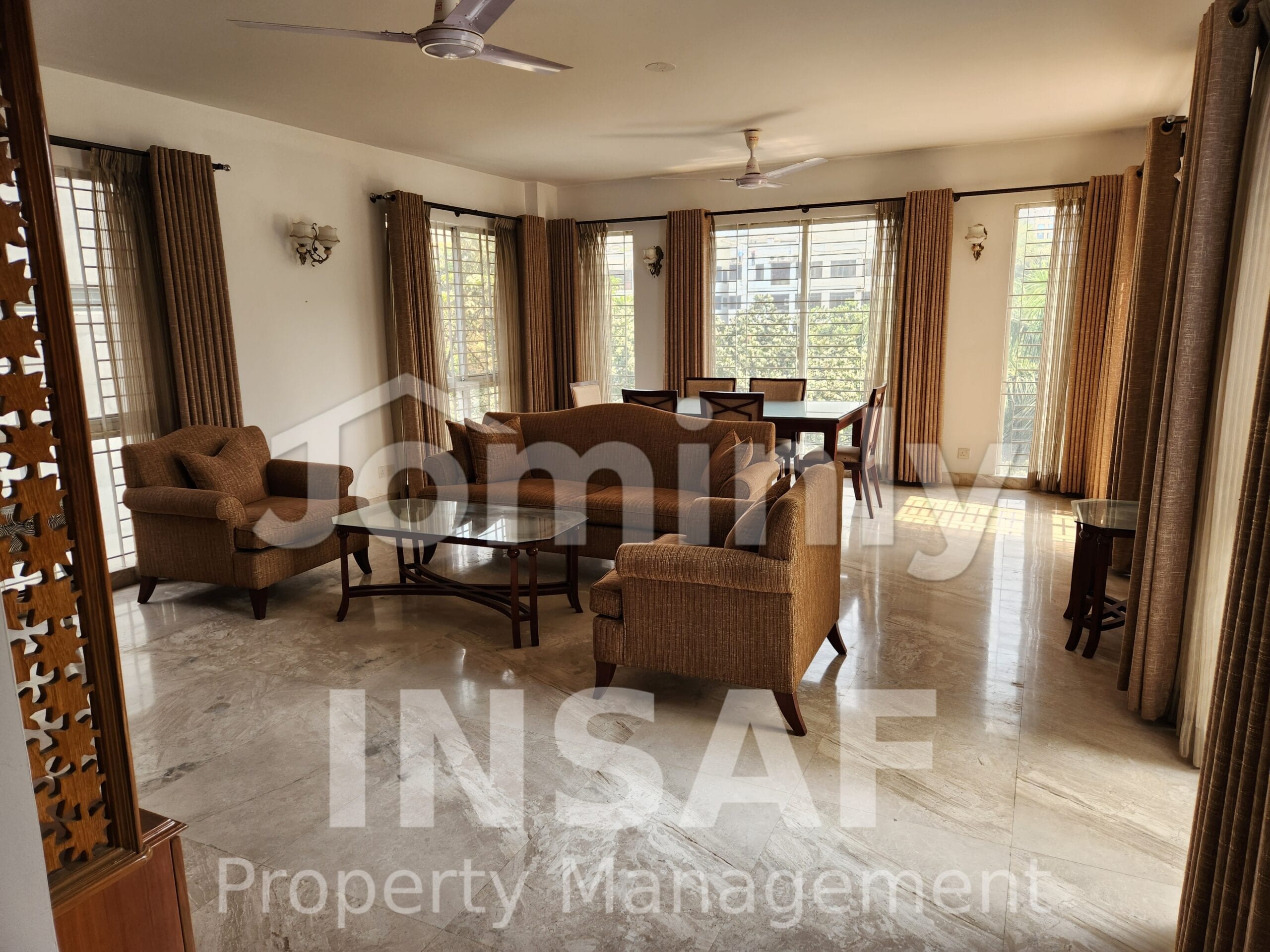 Luxurious 4-Bedroom Elite Apartment with Pool & Gym for Rent in Gulshan-2 Diplomatic Zone - 2