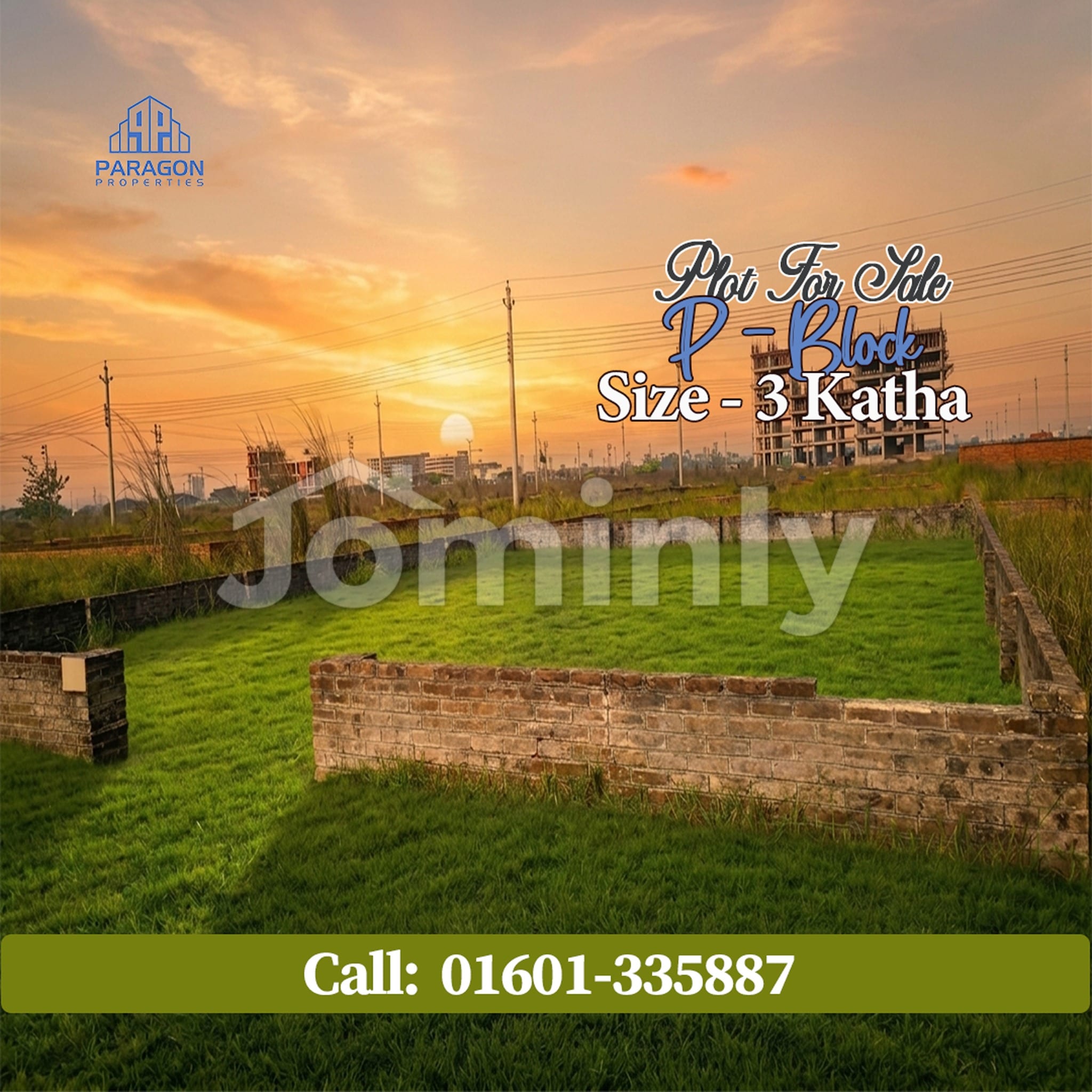 Premium Vacant Residential Land Plot for Sale @ Block P, Bashundhara R/A