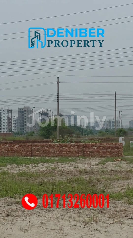 North-East Facing 7.5 Katha Lakeview Corner Plot @ Block N, Bashundhara R/A