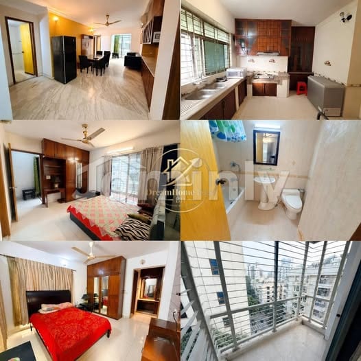 South-Facing 2,717 SQFT 3-BHK Premium Flat with Titas Gas @ North Banani, Dhaka