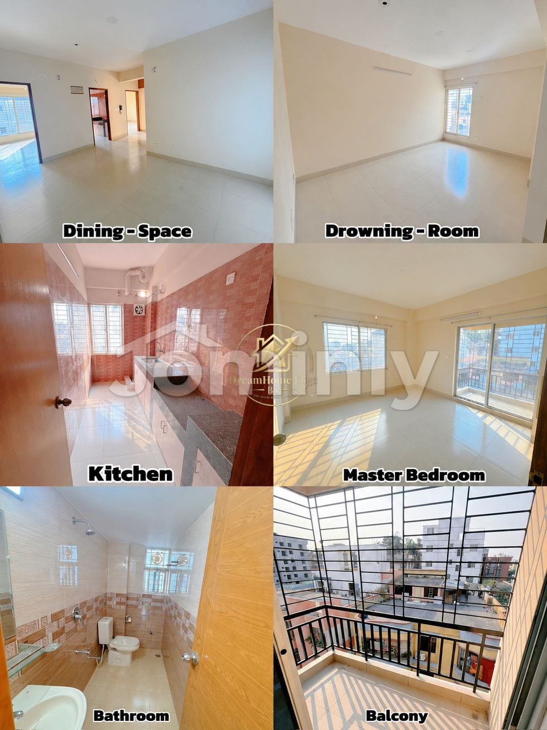 Brand New 1,530 SQFT 3-BHK Ready Flat with Parking @ Adabor, Mohammadpur