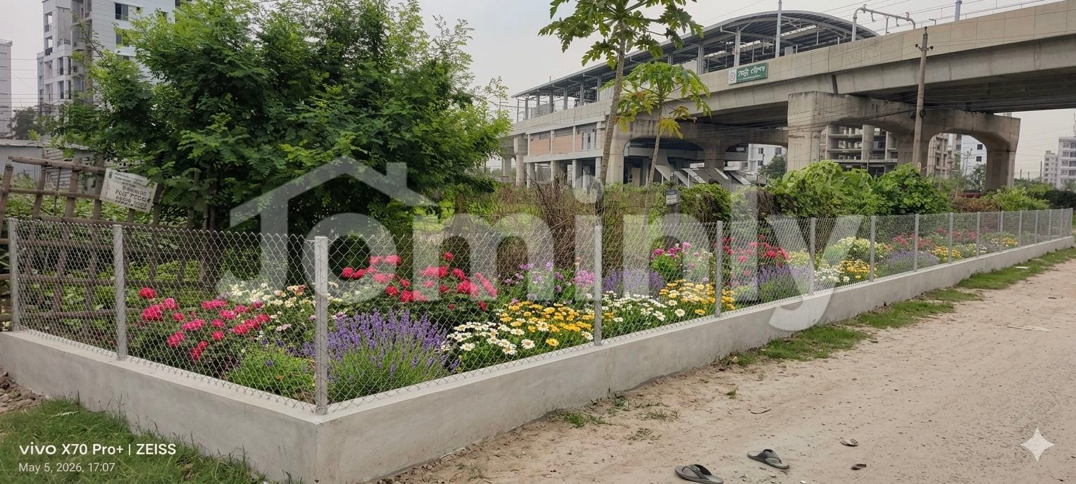 Urgent Sale: 3 Katha Corner Plot on a 30-Feet Road @ Sector 15, Uttara (Near Metro Station)
