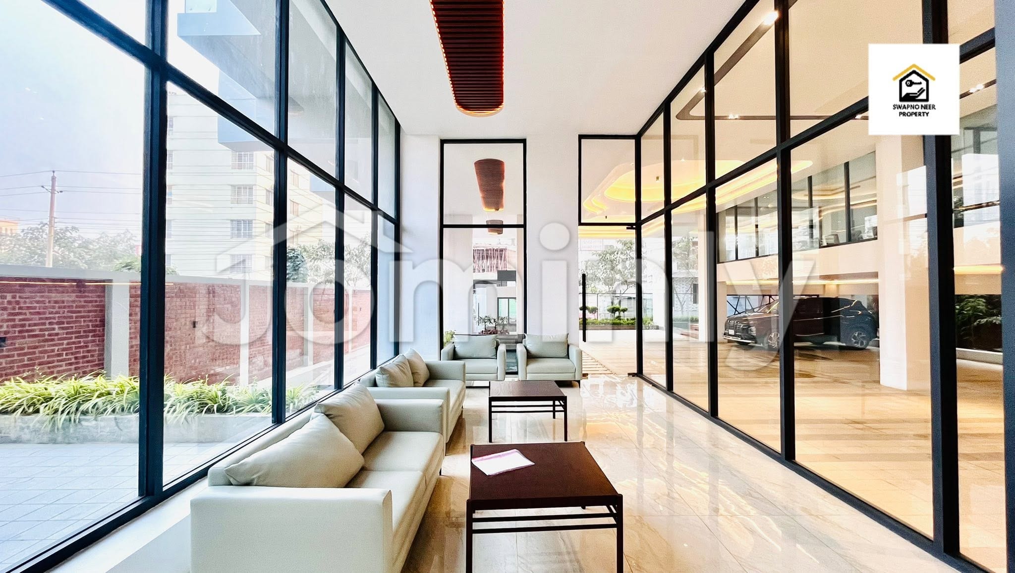Luxurious Brand New 2,500 Sq Ft South-Facing 3 BHK Apartment with Gym for Rent at Bashundhara R/A - 2