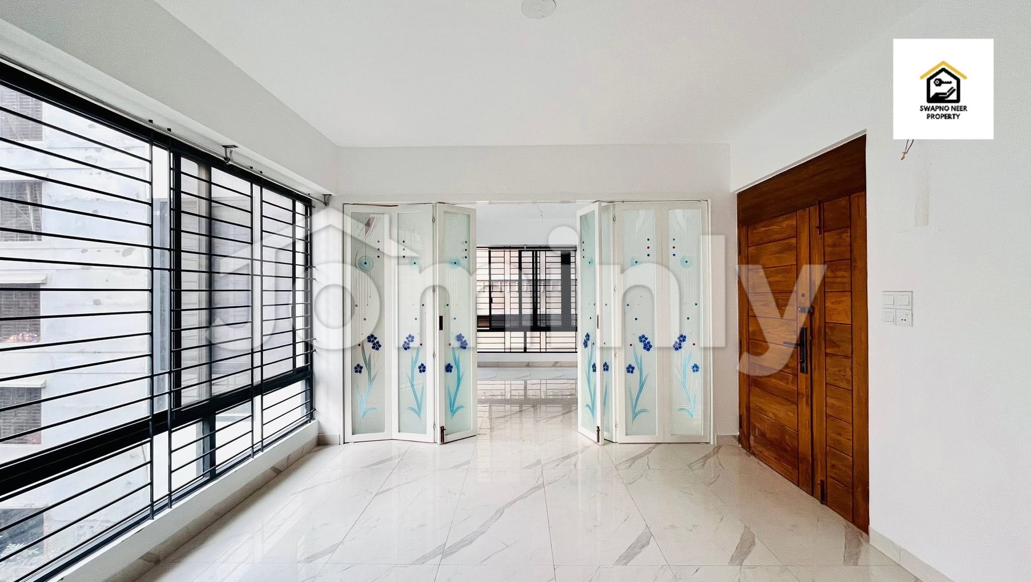 Luxurious Brand New 2,500 Sq Ft South-Facing 3 BHK Apartment with Gym for Rent at Bashundhara R/A - 4