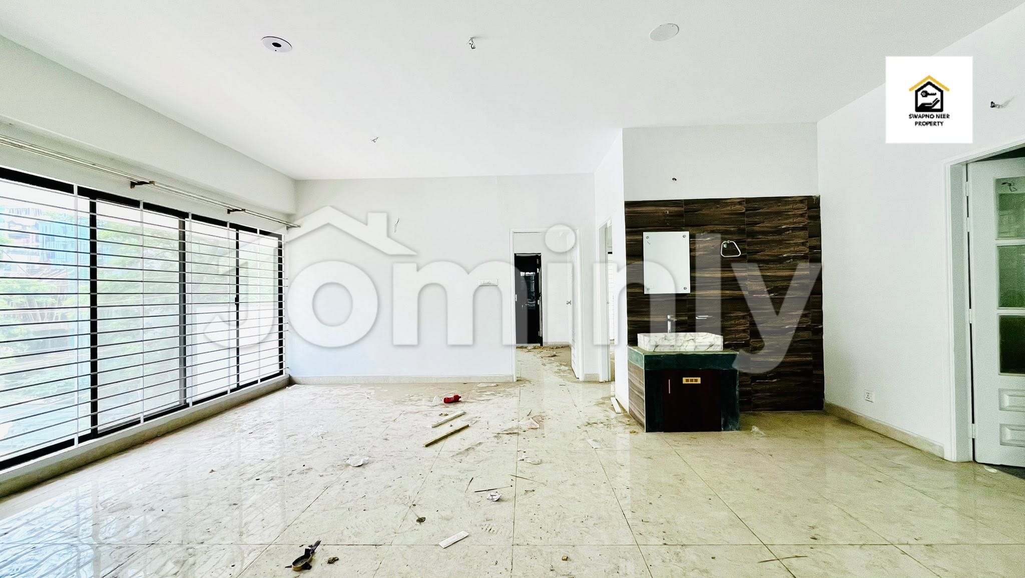 Brand New 2,065 Sft 3 BHK Family Apartment for Rent with 2 Lifts & Parking at Bashundhara R/A
