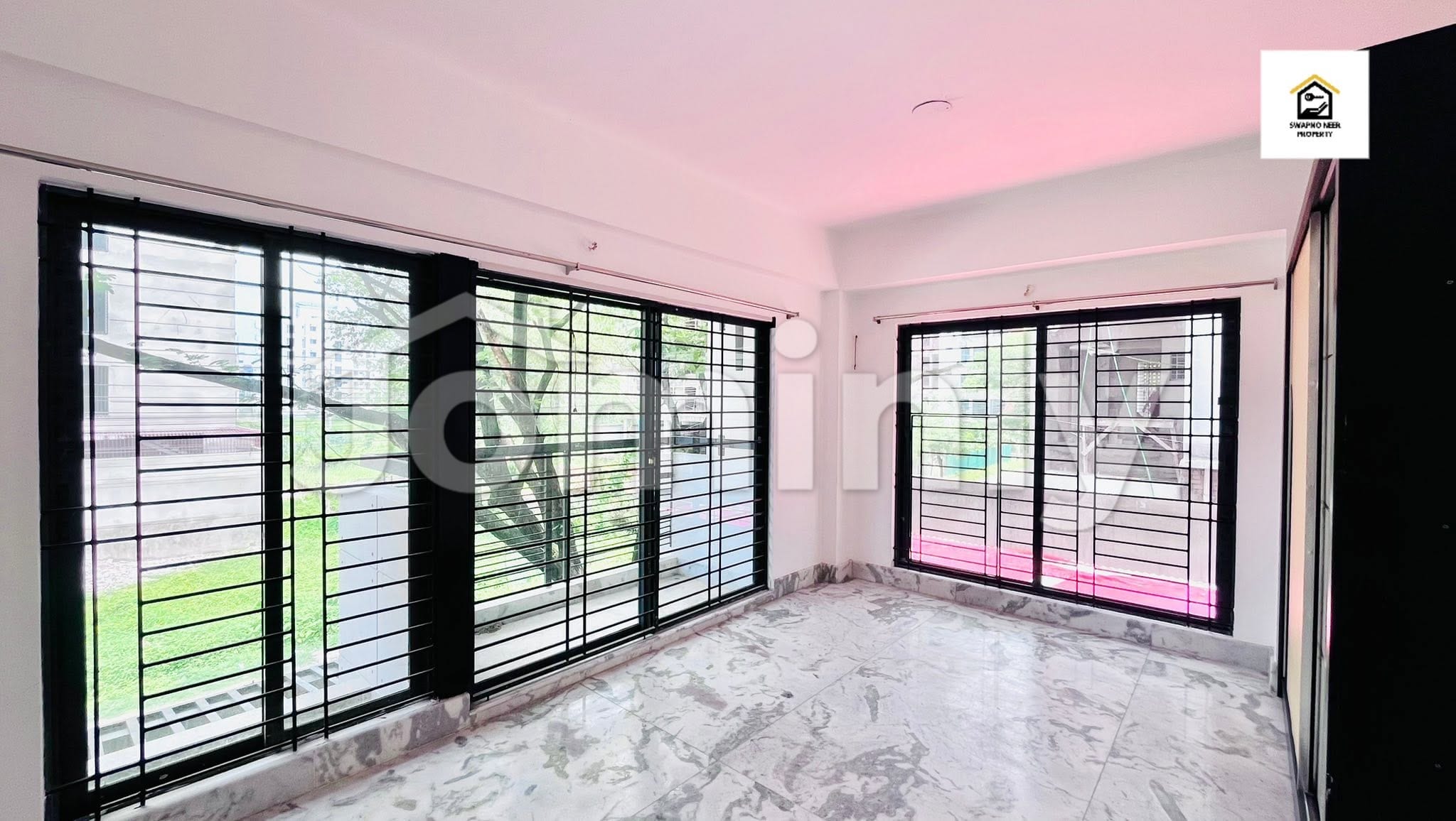 Brand New 2,670 Sft 3 BHK Single-Unit Luxury Corner Apartment with Swimming Pool at Bashundhara R/A - 4