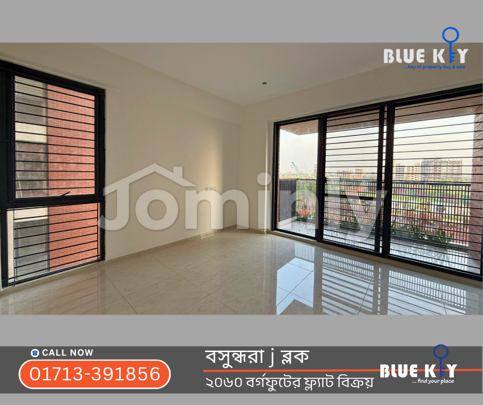 2,060 Sqft 3 BHK Brand New Apartment with Swimming Pool & Gym for Sale at Block J, Bashundhara R/A - 3