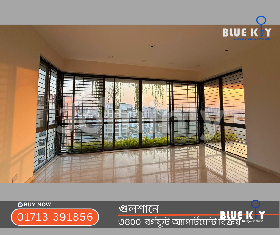 4 BHK Ultra-Luxury Ready Apartment with Parking & Servant Quarter for Sale at Gulshan