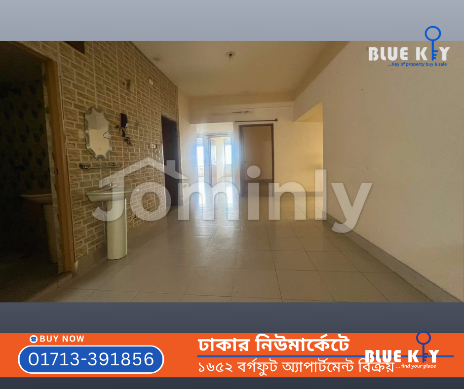 1,652 Sqft 3 BHK Apartment with Parking for Sale at Dhaka New Market Area - 2