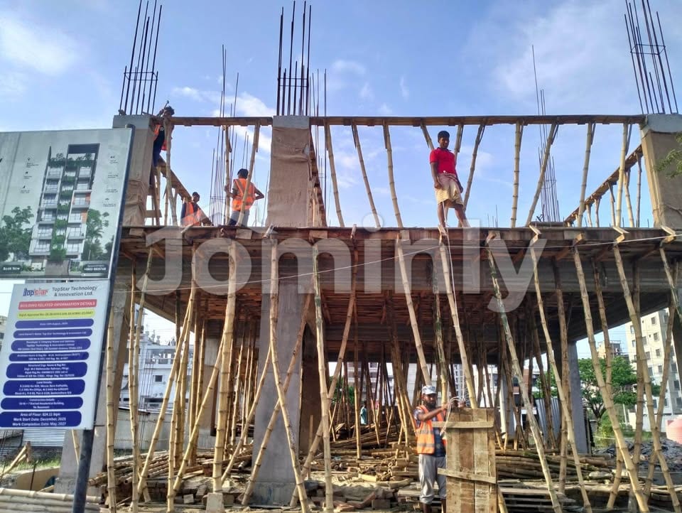 1665 Sqft South-Facing Ongoing Single-Unit Brand New Apartment for Sale at Block-L, Bashundhara R/A - 2