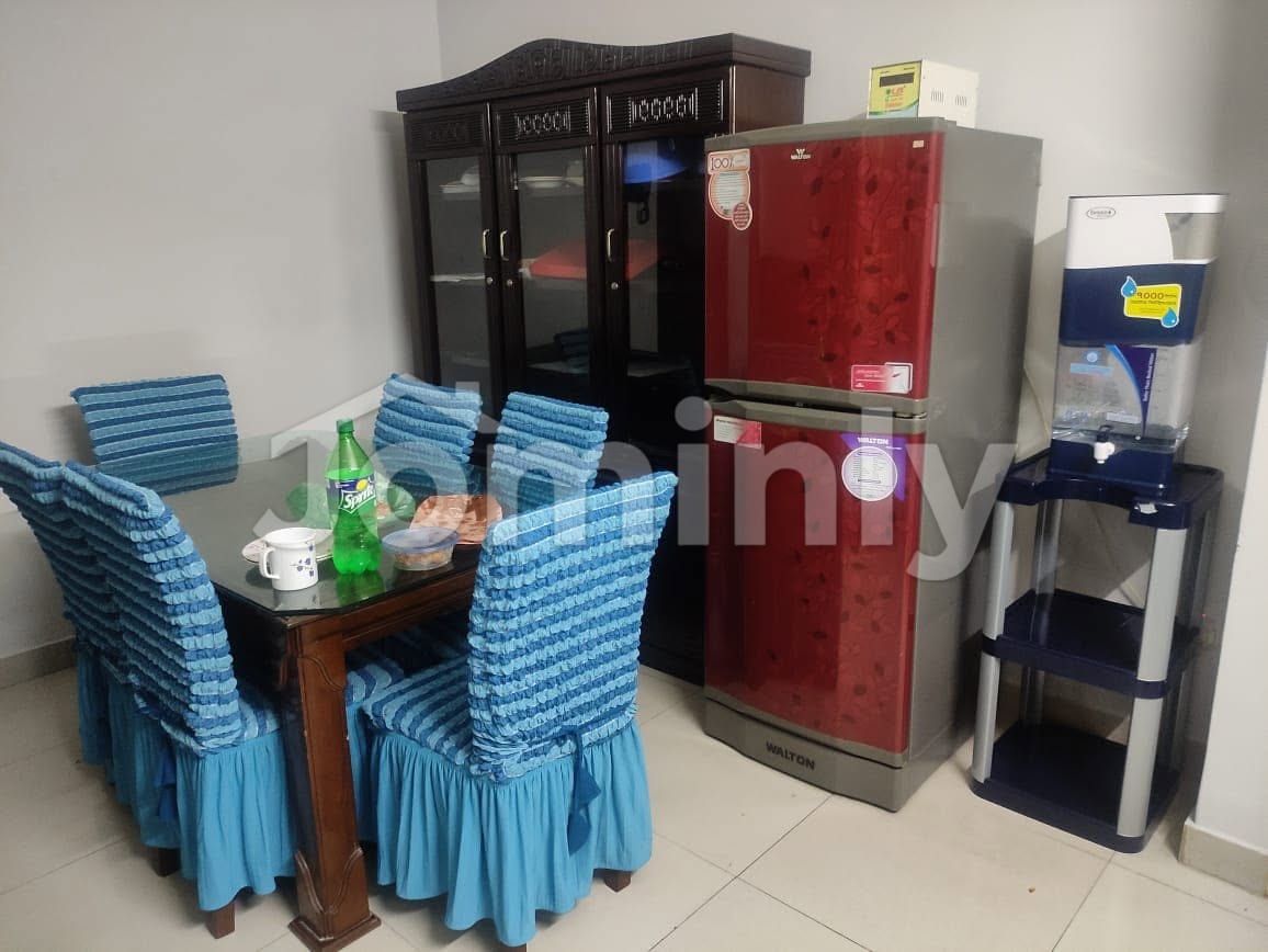 Fully Furnished 1-Bedroom Apartment with Titas Gas for Rent at Block-A, Bashundhara R/A - 4