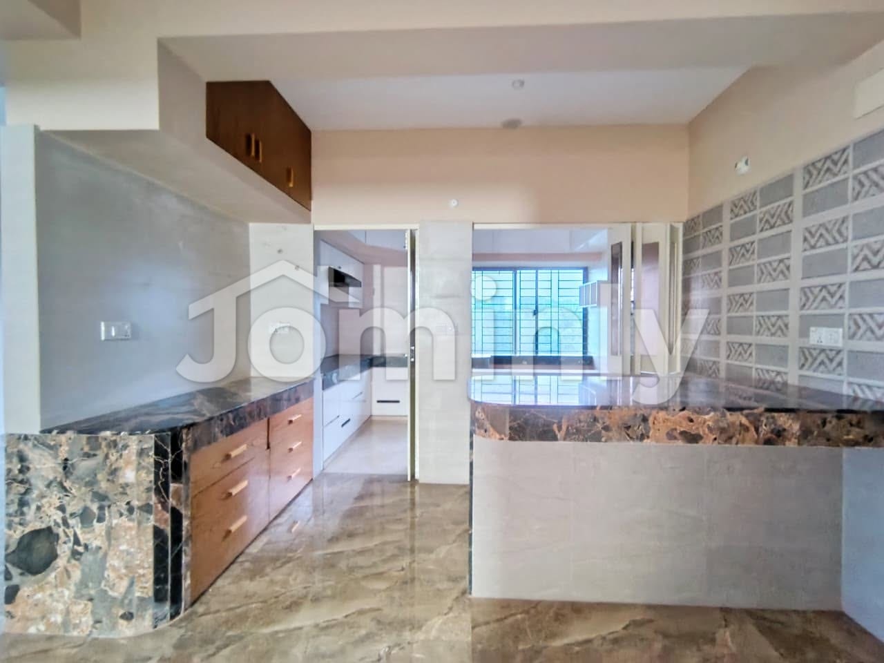 1st Floor 2300 Sqft South-Facing Semi-Furnished Apartment with Servant Washroom for Rent at Bashundhara R/A - 3