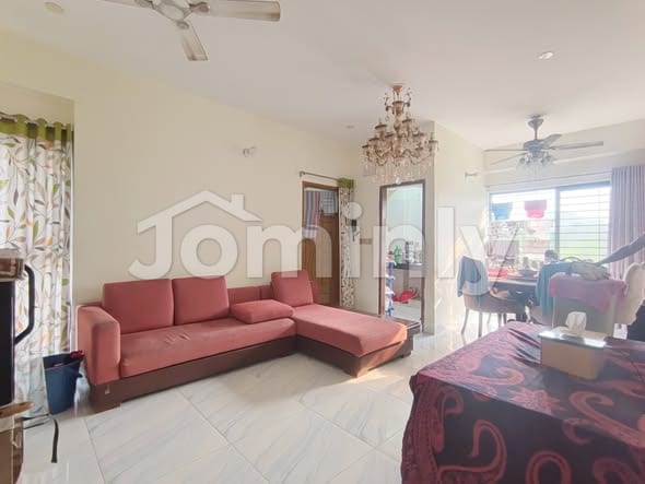 1st Floor 900 SQFT 2-Bedroom Compact Family Apartment for Rent at Bashundhara R/A